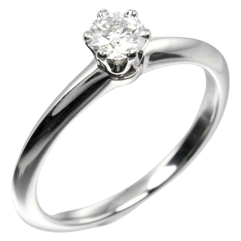TIFFANY Authentic Silver Diamond Ring
